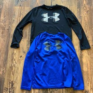 BoysUnder Armour long sleeve shirts